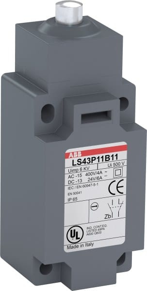 ABB - LS45P11B11 Positionsschalter Kunststoff-Gehäuse grau IP65