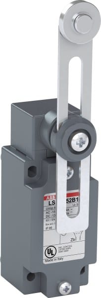 ABB - Standard-Positionssch. MetallGeh. IP66 Verstellb. Edelstahl-Rollenschwenkhebel