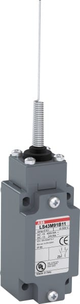 ABB - LS43M91B11 Standard-Positionsschalter Metall-Gehäuse IP66 Tastfeder