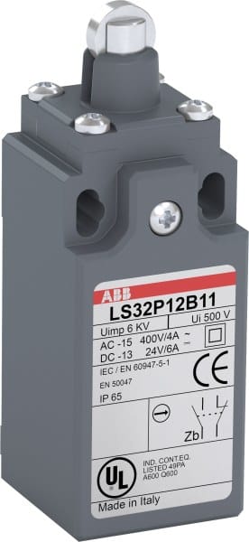 ABB - LS32P12B11 Positionsschalter Kunststoff-Gehäuse grau IP65
