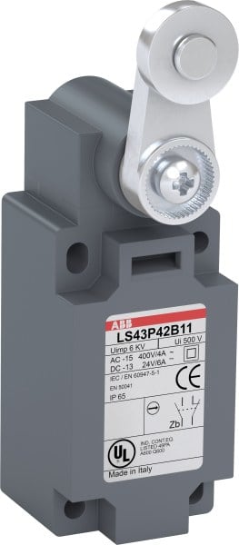 ABB - LS45P42B11 Positionsschalter Kunststoff-Gehäuse grau IP65