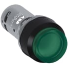 ABB - CP4-11G-10 LED Leuchtdrucktaster grün 1S grün hoch rast.. LED 24V AC/DC