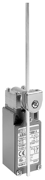 ABB - Standard-Positionsschalter Metall-Gehäuse IP66 Vierkant-Stahl-Stabdrehhebel verzinkt