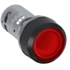 ABB - LED Leuchtdrucktaster rot Compact 1 Öffner flach tastend LED 24 VACDC