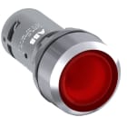 ABB - CP1-31R-01 Drucktaster flach, tastend, rot, beleuchtet, 1 Öffner