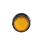 ABB - Leuchtdrucktaster gelb rastend m.LED 24 VACDC 1Schliesser flach compact