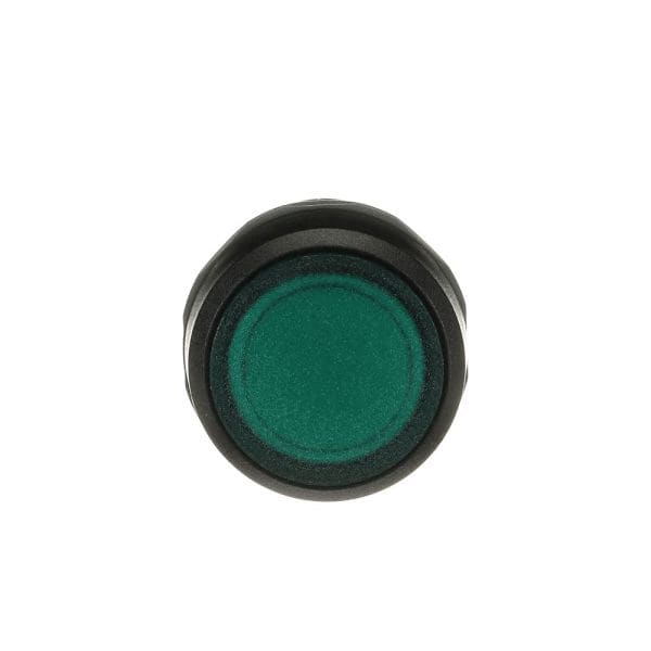 ABB - LED Leuchtdrucktaster grün 1S flach rast.. LED 110-130V AC/DC compact