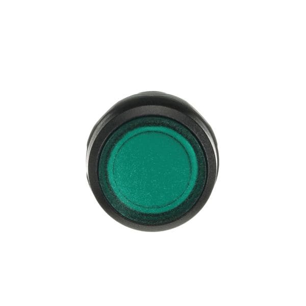 ABB - LED Leuchtdrucktaster grün 1S grün flach rast.. LED 230V AC/DC compact
