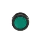 ABB - LED Leuchtdrucktaster grün 1S grün flach rast.. LED 230V AC/DC compact