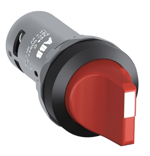 ABB - C2SS1-10R-01 Wahlschalter, rot, 2 Pos 1 Öffner