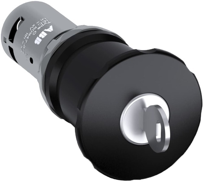ABB - CE4K1-10B-11 Maschinen-Stop-Taster 1 Schließer + 1 Öffner Compact