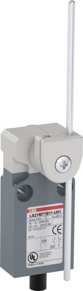 ABB - Positionsschalter Metall-Gehäuse IP67 Verstellb. Edelstahl-Rollenschwenkhebel