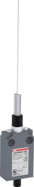 ABB - LS21P91B11-U01 Positionsschalter Kunststoff-Gehäuse grau IP67 Federstab