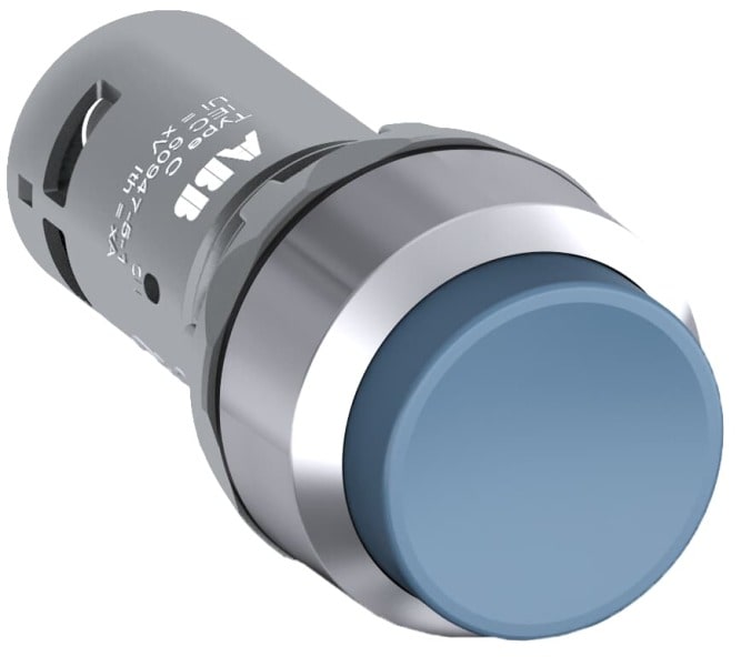 ABB - CP3-30L-20 Drucktaster, tastend, hoch blau, 2 Schließer
