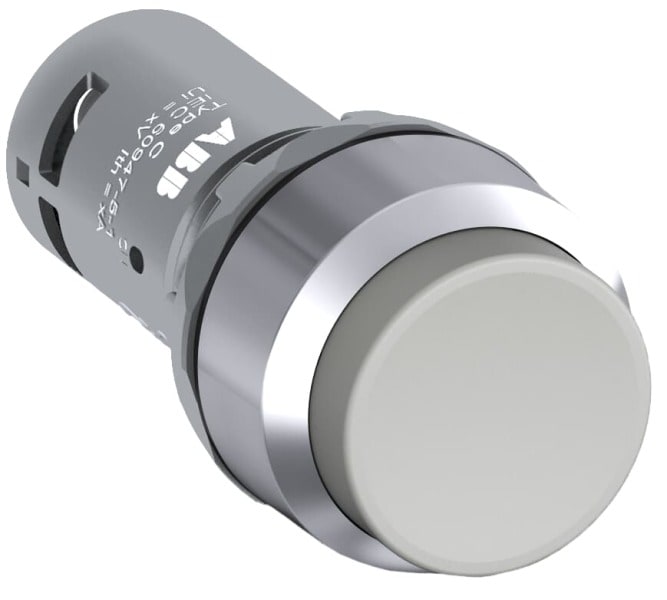 ABB - CP3-30U-20 Drucktaster, tastend, hoch grau, 2 Schließer