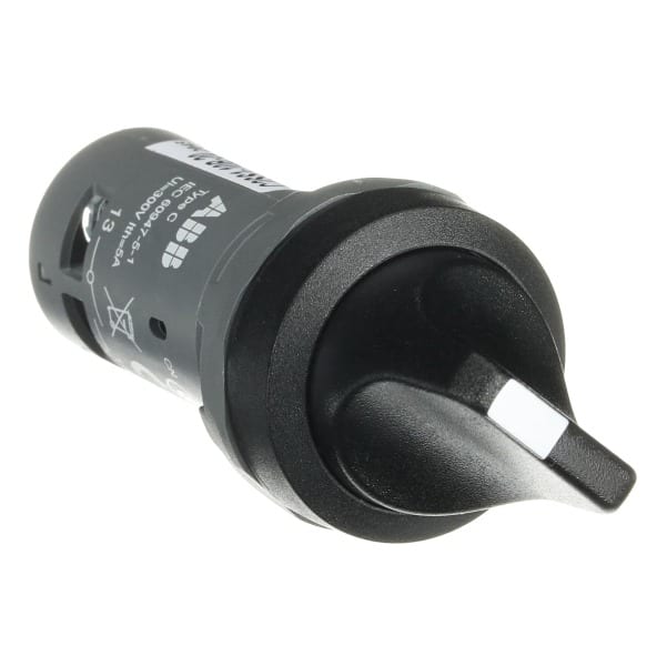 ABB - C2SS1-10B-20 Wahlschalter schwarz, 2 Pos 2 Schließer