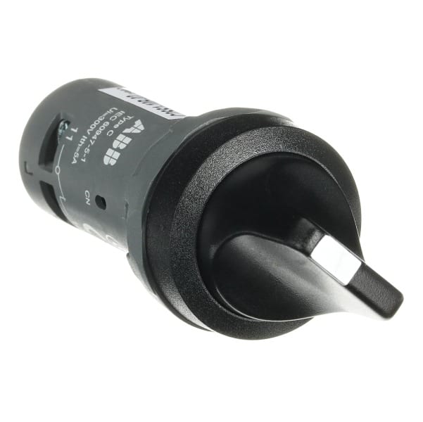 ABB - C2SS1-10B-02 Wahlschalter schwarz, 2 Pos 2 Öffner