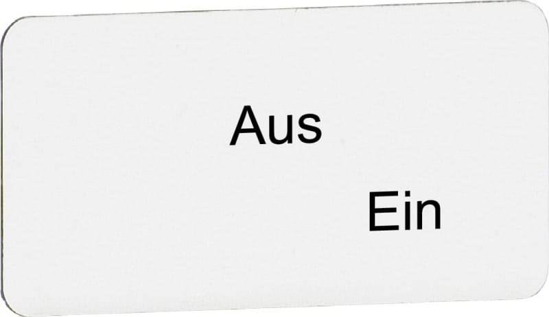 ABB - MA8-1073 Beschriftungsschild