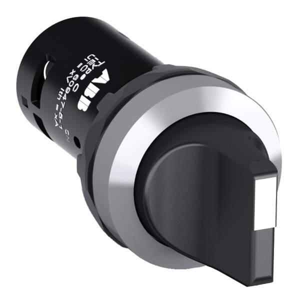 ABB - C2SS1-30B-01 Wahlschalter, schwarz, 2 Positionen, 1 Öffner
