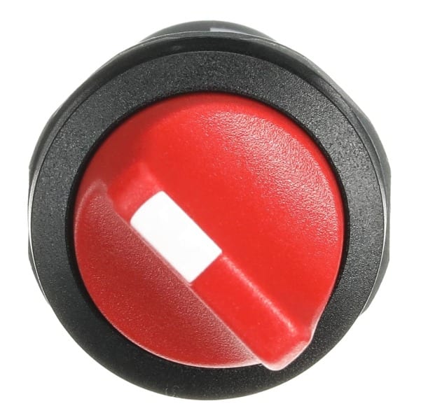 ABB - C2SS2-10R-11 Wahlschalter, rot, 2 Positionen, 1 Schließer + 1 Öffner