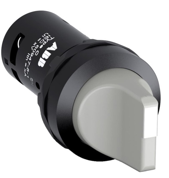 ABB - C3SS2-10U-20 Wahlschalter, grau, 3 Positionen, 2 Schließer
