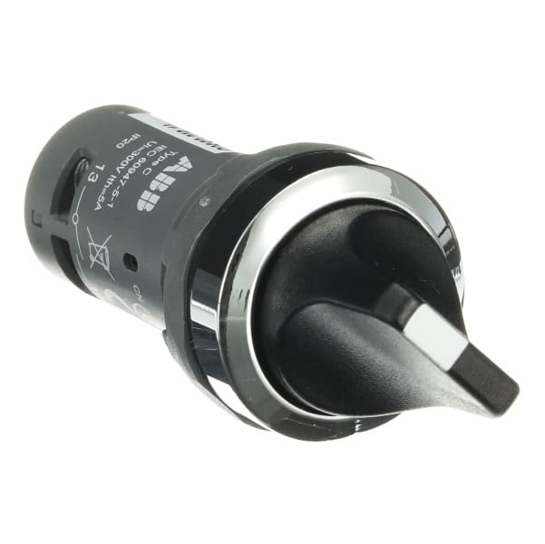 ABB - C2SS2-30B-10 Wahlschalter, schwarz, 2 Positionen, 1 Schließer