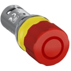 ABB - CE3P-10R-02 Not-Aus-Taster Compact 30mm Zugentrieg.2Ö CombiLine-Compact
