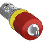 ABB - CE3K1-10R-11 Not-Aus-Taster 30mm Schlüsselentrieg.1S+1Ö CombiLine-Compact