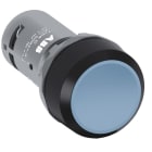 ABB - CP2-10L-11 Drucktaster, rastend, flach blau, 1 Schließer +1 Öffner