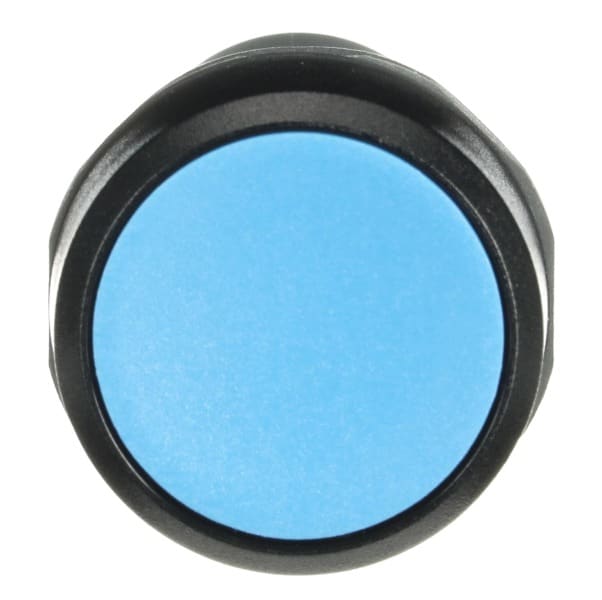 ABB - CP1-10L-11 Drucktaster, tastend, flach blau, 1 Schließer +1 Öffner