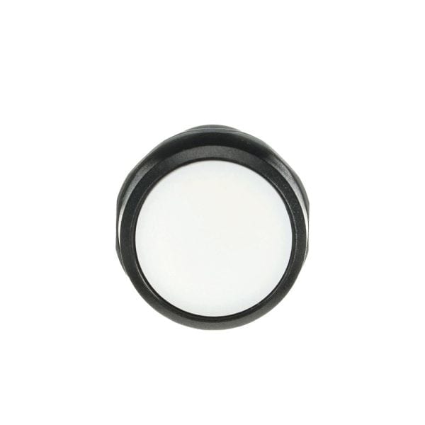 ABB - CP1-10W-11 Drucktaster, tastend, flach weiss, 1 Schließer +1 Öffner