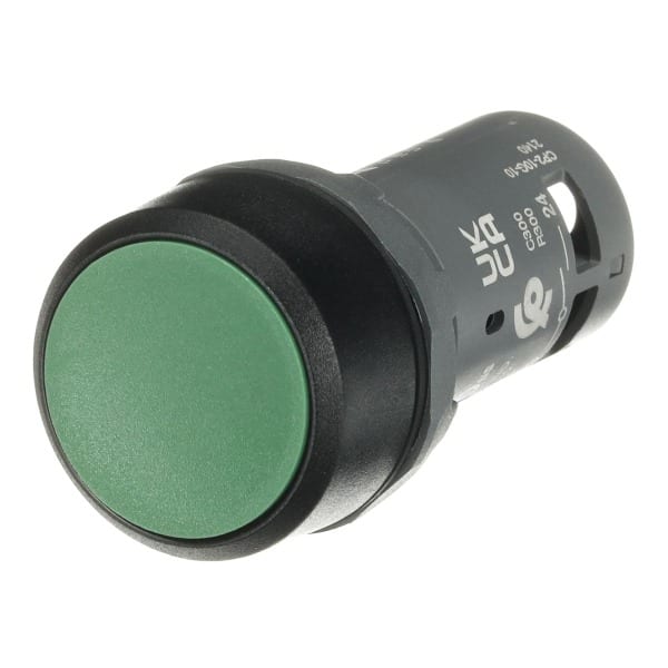 ABB - CP2-10G-10 Drucktaster, rastend, flach grün, 1 Schließer