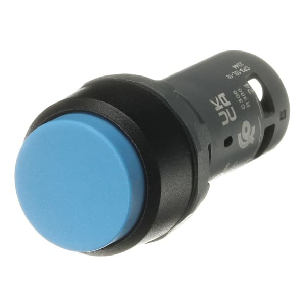ABB - CP3-10L-10 Drucktaster, tastend, hoch blau, 1 Schließer