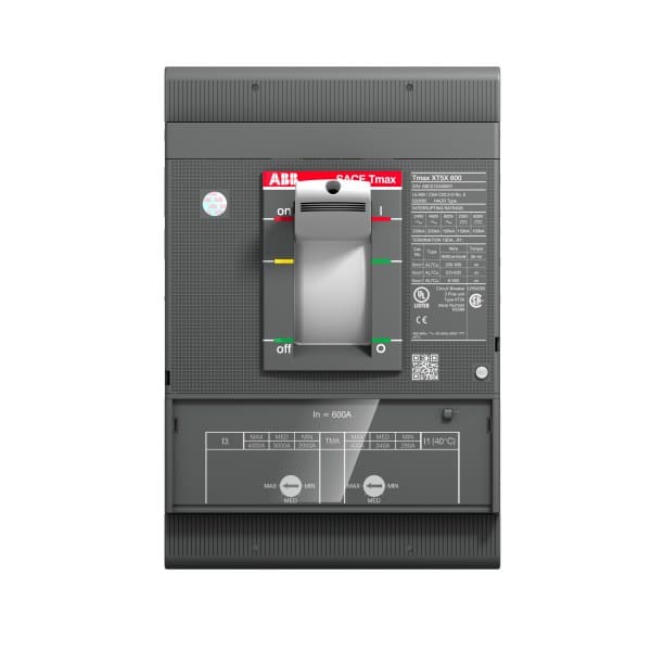 ABB - XT5H 400 MA MCP In=300A 3p F F UL/CSA Leistungsschalter XT5H 3P UL-CSA
