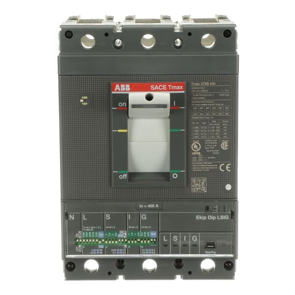 ABB - XT5S 400 Ekip Dip LSIG 400 3p FF UL/CSA Leistungsschalter XT5S 3P UL-CSA