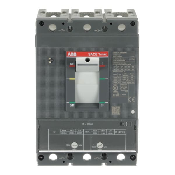 ABB - XT5N 600 TMA 600-6000 3P F F UL Leistungsschalter XT5N 3P UL-CSA