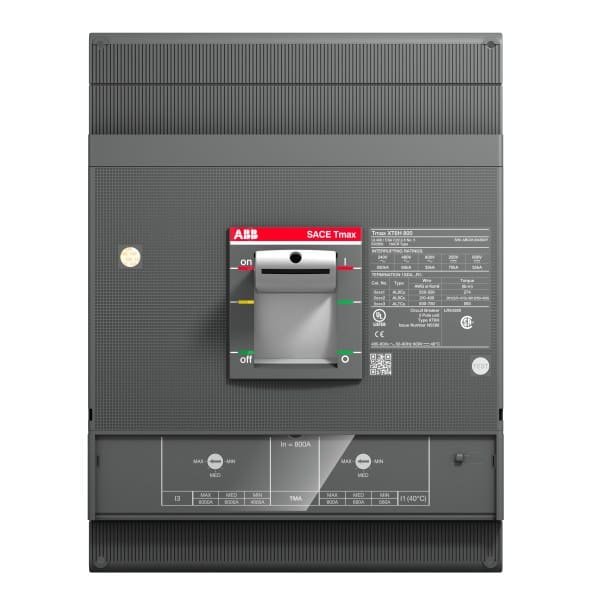 ABB - XT6N 800 TMA In=800A 3p F F UL Kompaktleistungsschalter XT6N 3P UL-CSA