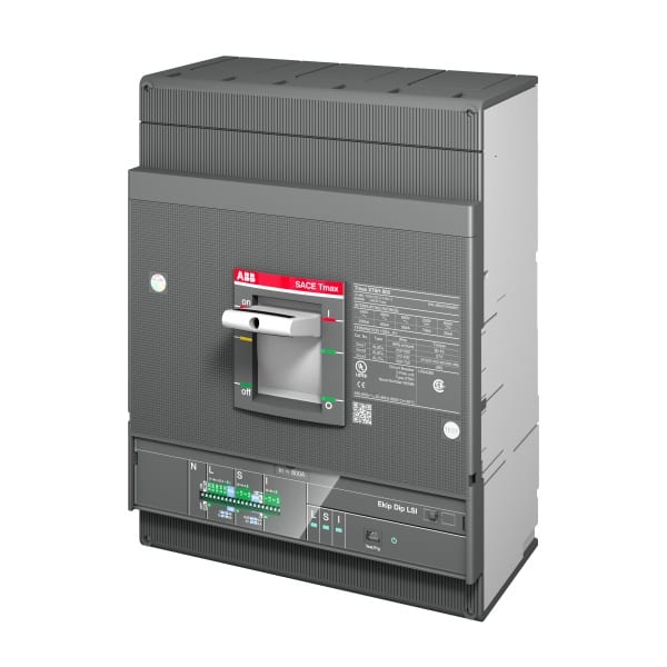 ABB - XT6S 800 Ekip Dip LIG In800 3p FF UL/CSA Kompaktleistungsschalter XT6S 3P UL-CSA