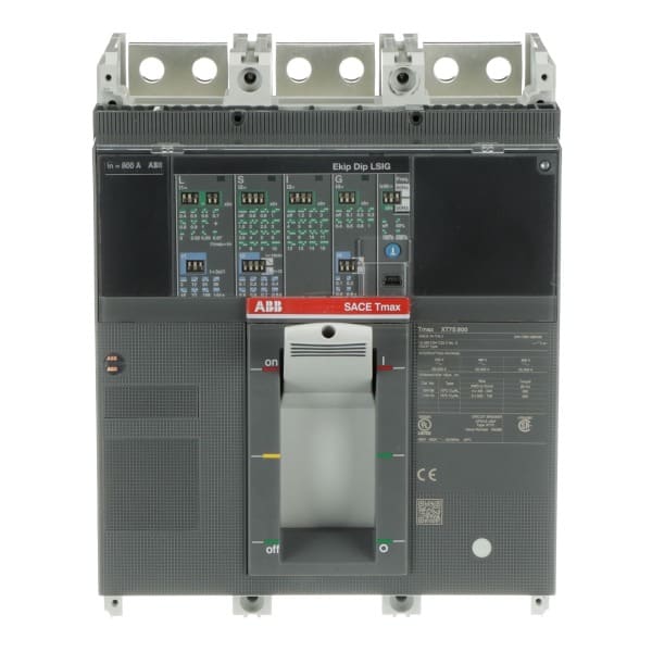 ABB - XT7S 800 Ekip Dip LSIG In=800A 3p F F UL Kompaktleistungsschalter XT7S 3P UL-CSA
