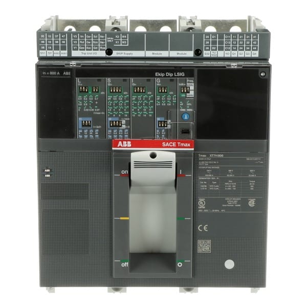 ABB - XT7H 800 Ekip Dip LSIG In=800A 3p F F UL Kompaktleistungsschalter XT7H 3P UL-CSA