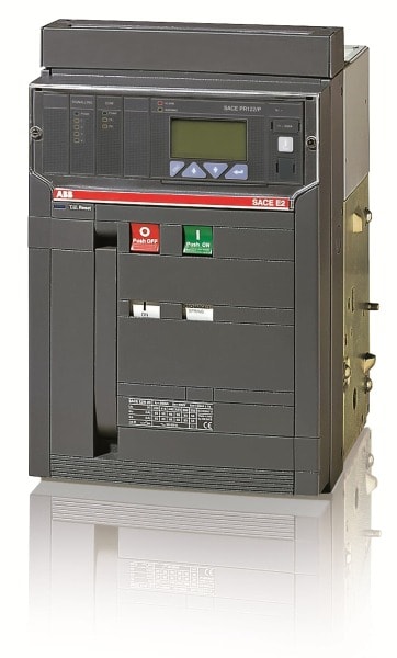 ABB - EMAX E2B 16 PR122/DC R1600 3P F VR Offener Leistungsschalter Emax mit Rückseit