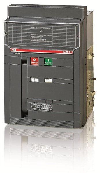 ABB - E1B/E MS 1250 750V DC 3P F HR Offener Lasttrennschalter Emax mit Rückseit. Waagr. Flachanschl.