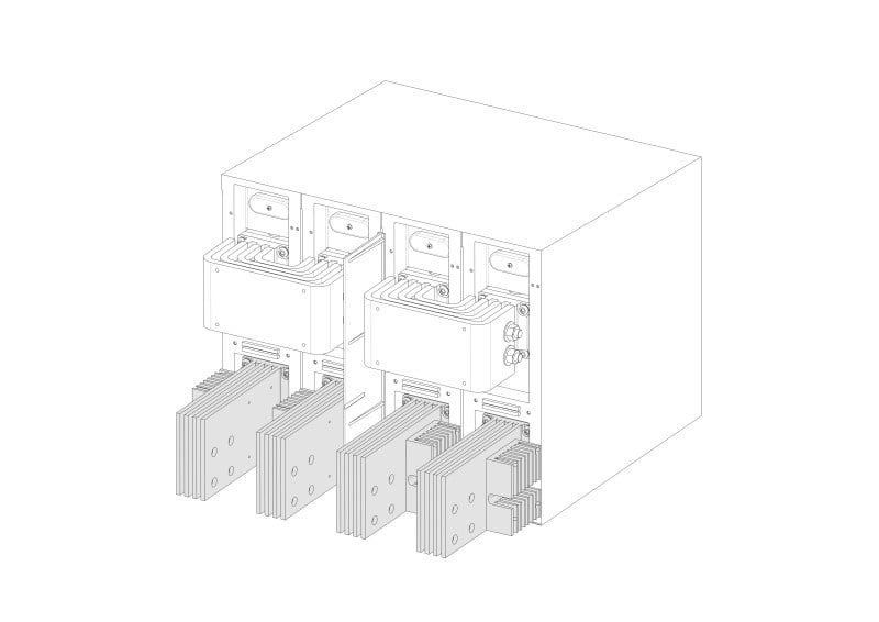 ABB - Jump E4.2 2500 UL -A- 2psLS 1500V Emax 2 Zubehör INST