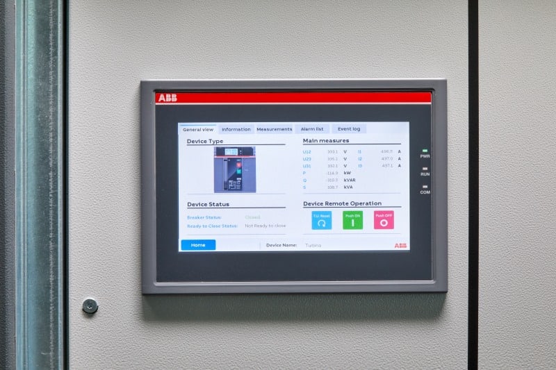 ABB - Lite Panel Touch-Display zur Visualisierung