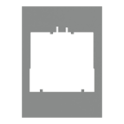 ABB - XLP3 Frontrahmen 1-fach