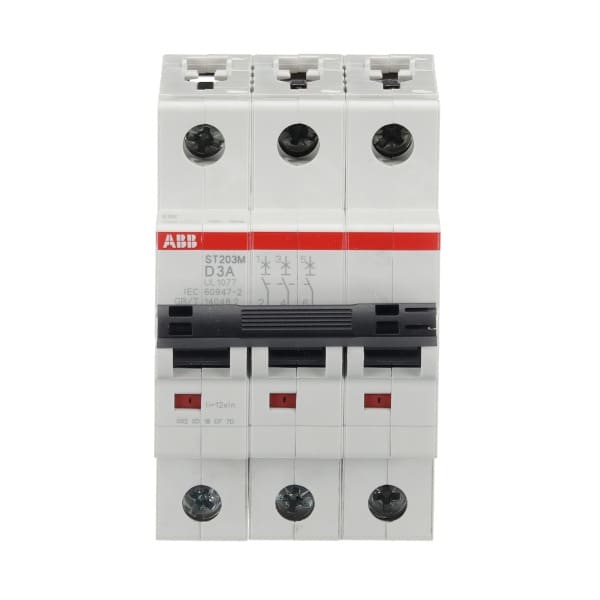 ABB - Automat - ST200M - 3P - 3 A - D