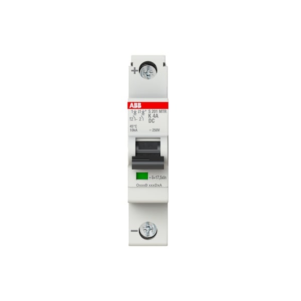 ABB - Automat für Bahnanwendung - S200MTR - 1P - 4 A - K10 kA