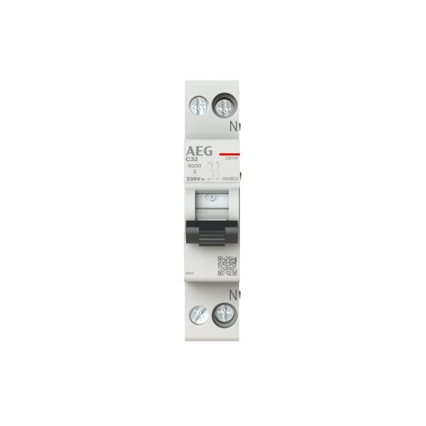 ABB - Automat - EX61NR - 1P+N - 32 A - C(230 V AC) 6 kA