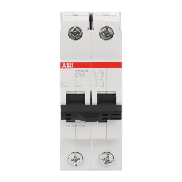 ABB - Automat für Bahnanwendung - S200MTR - 2P - 3 A - C10 kA