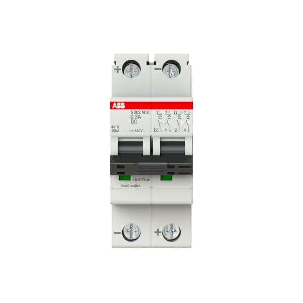 ABB - Automat für Bahnanwendung - S200MTR - 2P - 3 A - C10 kA